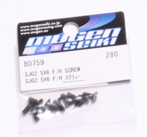 B0759 SJG 2.5x6 F/H Screw (10pcs)