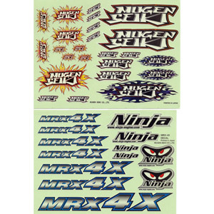 H0087 MRX4X Decal Sheet