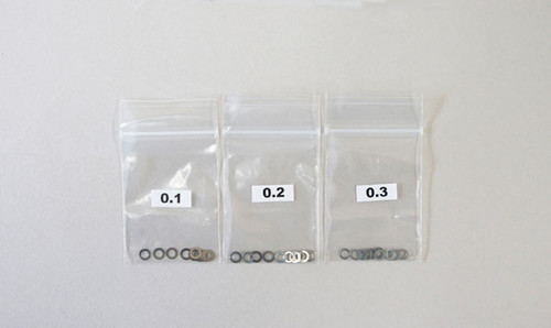B0764 Shim Set 4x6 (0.1/0.2/0.3, 10ea)