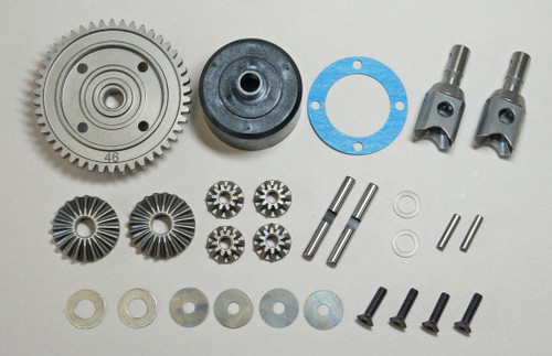 E2245-B H.T. Center Differential Set (46T): X8R/8, X8TR