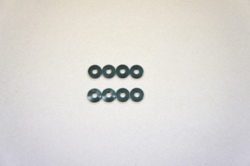 H0181B-Gb 3mm Alum Spacer 1.0mm Thick Gray (8pcs)