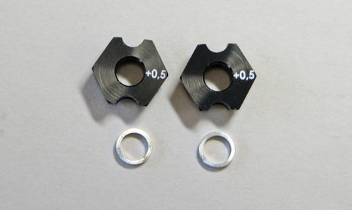 A2250/+05 Wheel Hub +0.5mm Offset (2pcs): MTC3