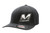 Mugen "M" Logo Flexfit Hat: Black