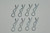 D0807b 1/8 Body Pins (8pcs)