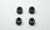 A2817a 6mm Aluminum Balls Black (4pcs): MTC3/2R