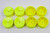 B2901Y/8 2WD Front Wheels, 2.2in 12mm Hex, 8pcs. (Yellow): MSB1