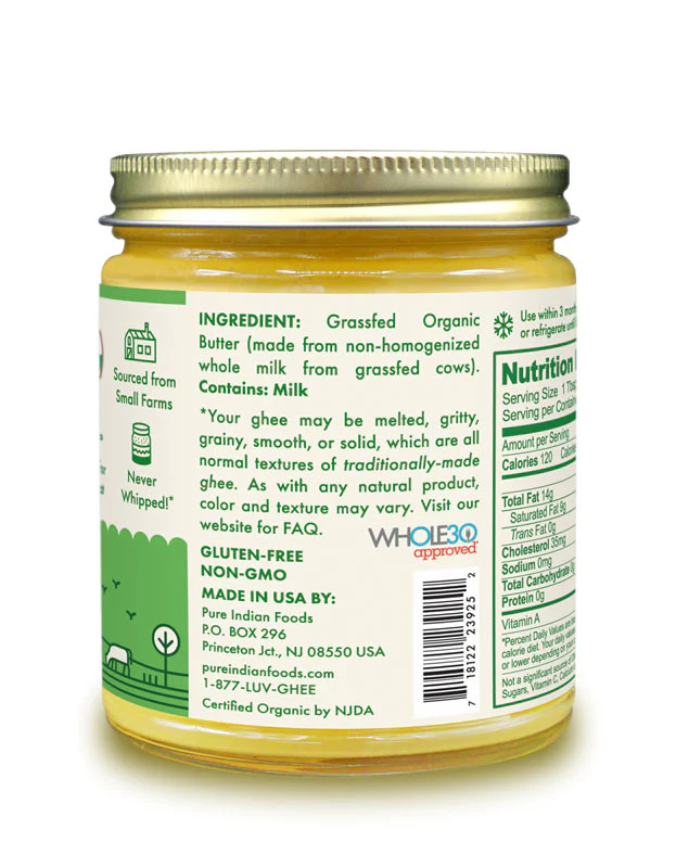 Grassfed Ghee