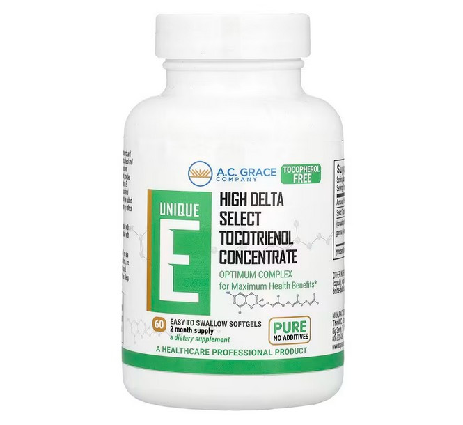 Unique Vitamin E Tocotrienols