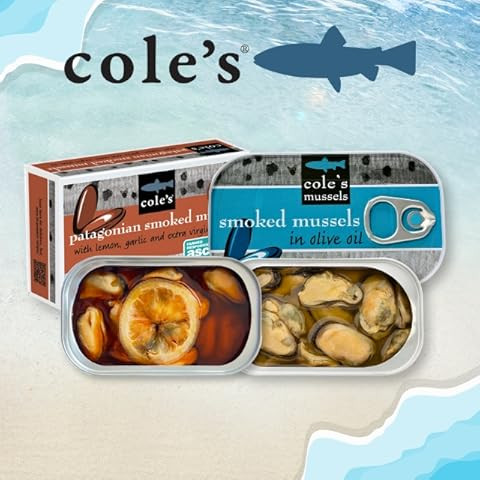 Smoked Mussels Packed in Olive Oil