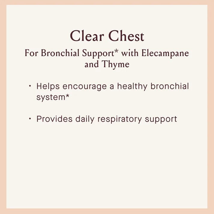 Urban Moonshine Clear Chest Syrup Bronchial Support