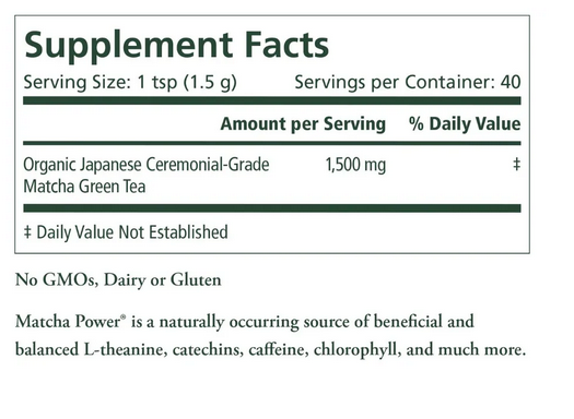 Organic Matcha Power