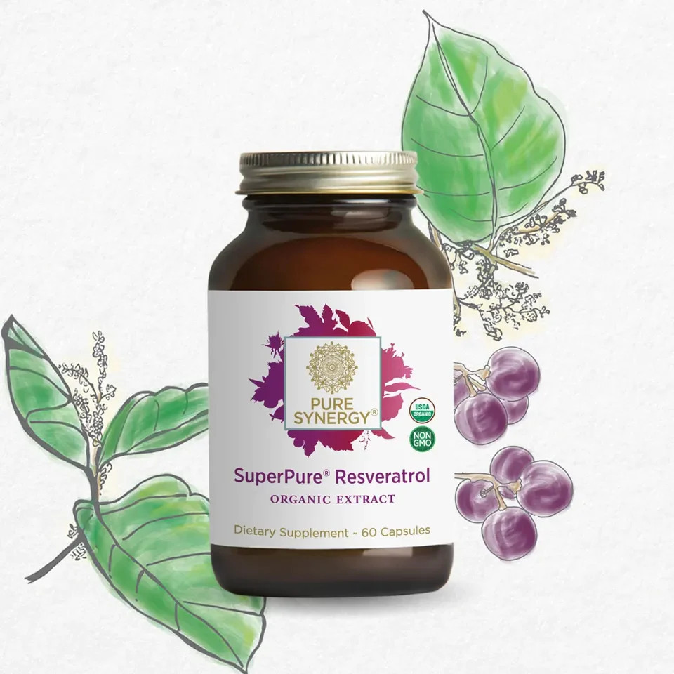 016024 - SuperPure Resveratrol Extract - 60 Capsules