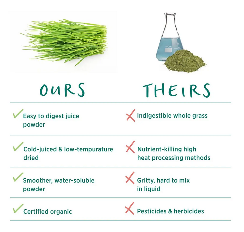 Organic Wheat Grass Juice