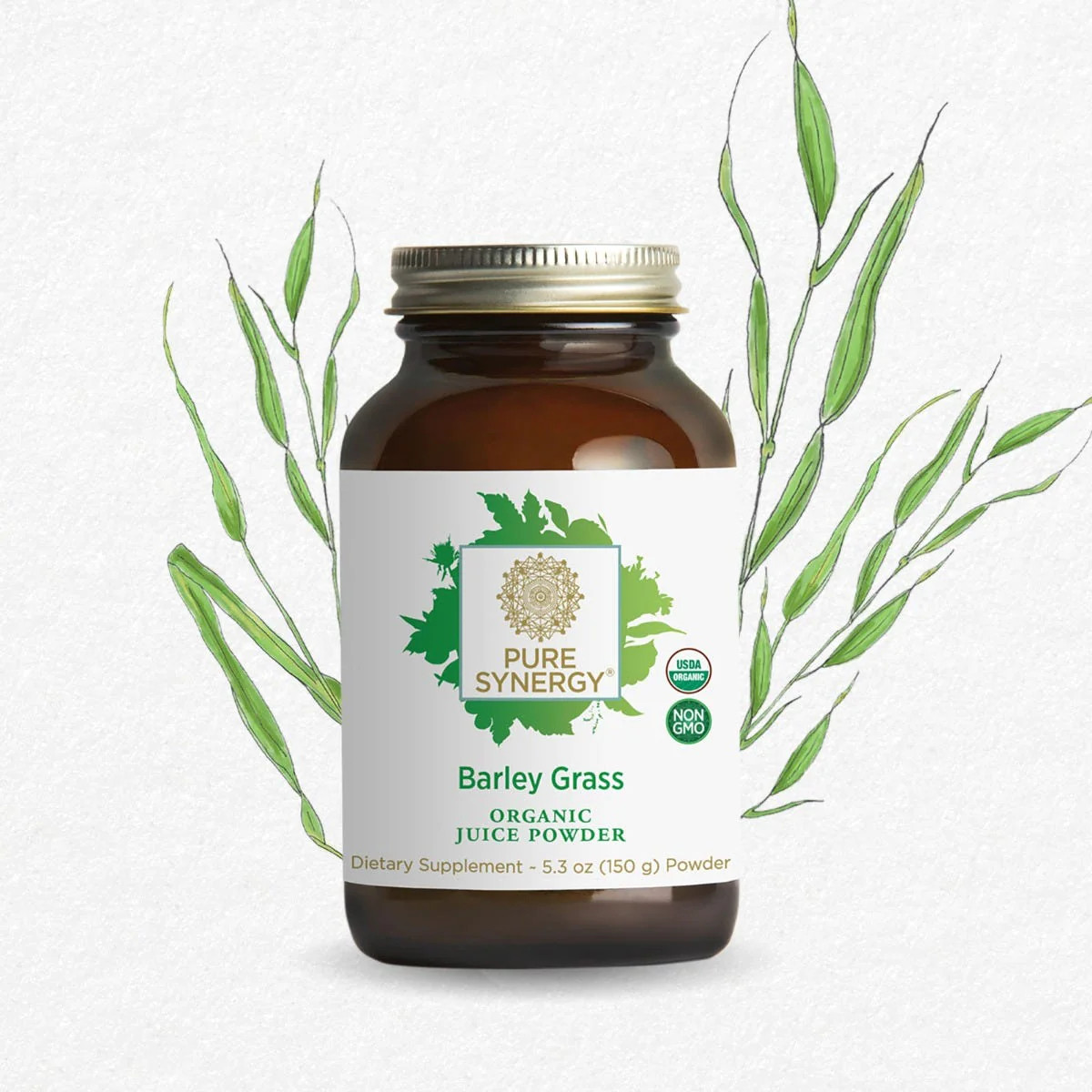 016030 - Organic Barley Grass Juice - 5.3 oz  Powder