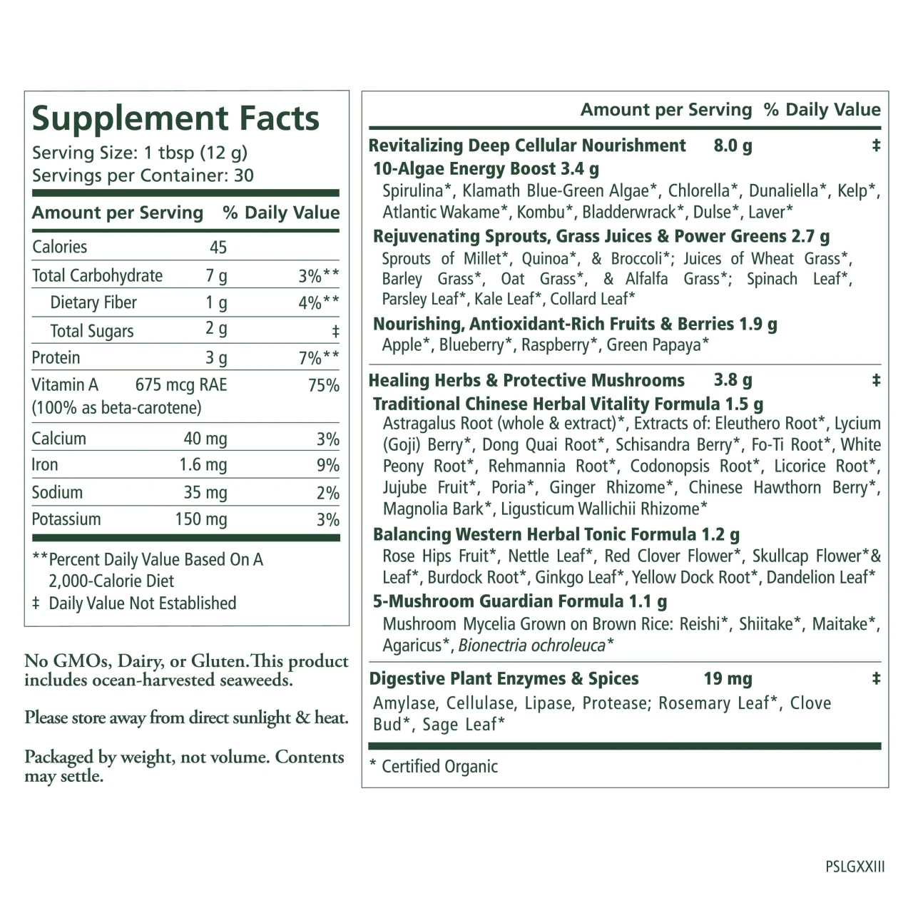 Organic Superfood