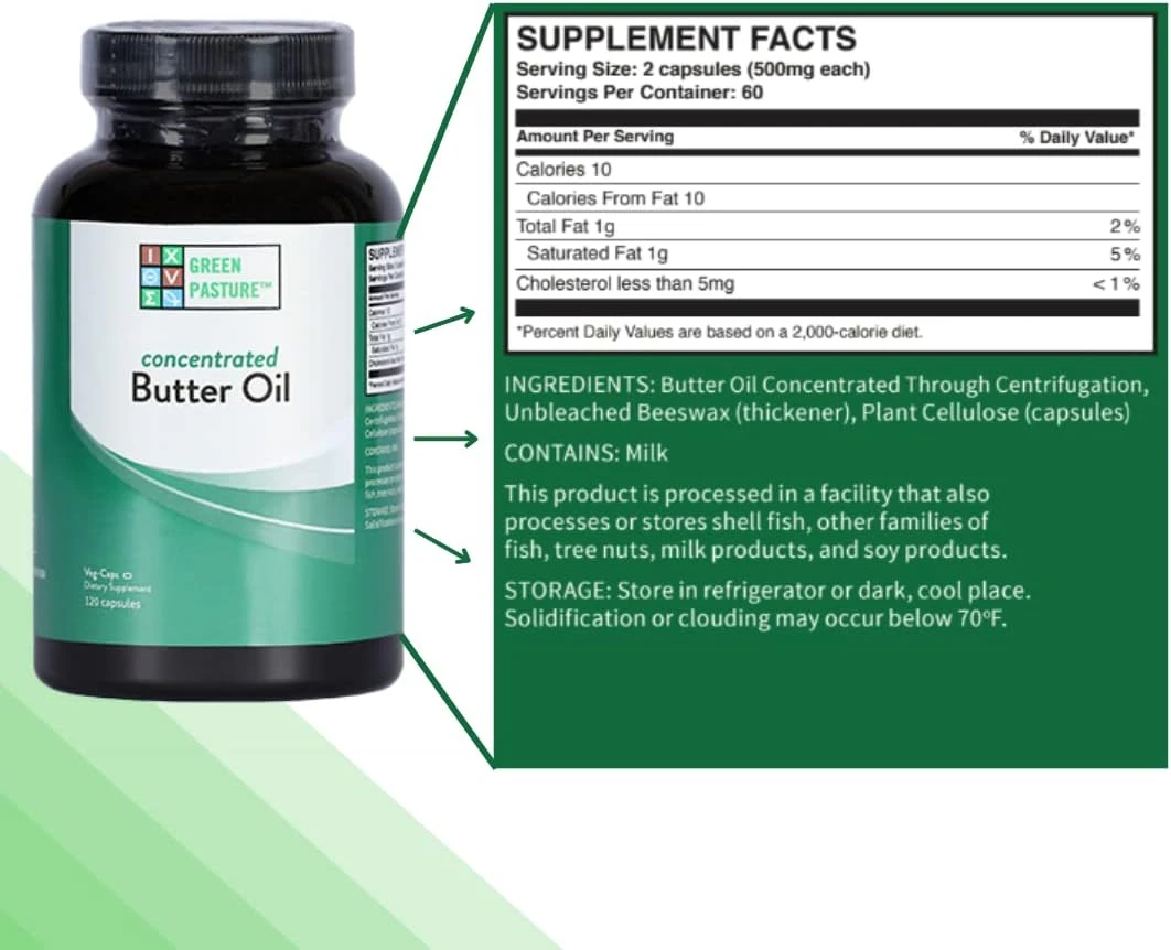 Concentrated Butter Oil