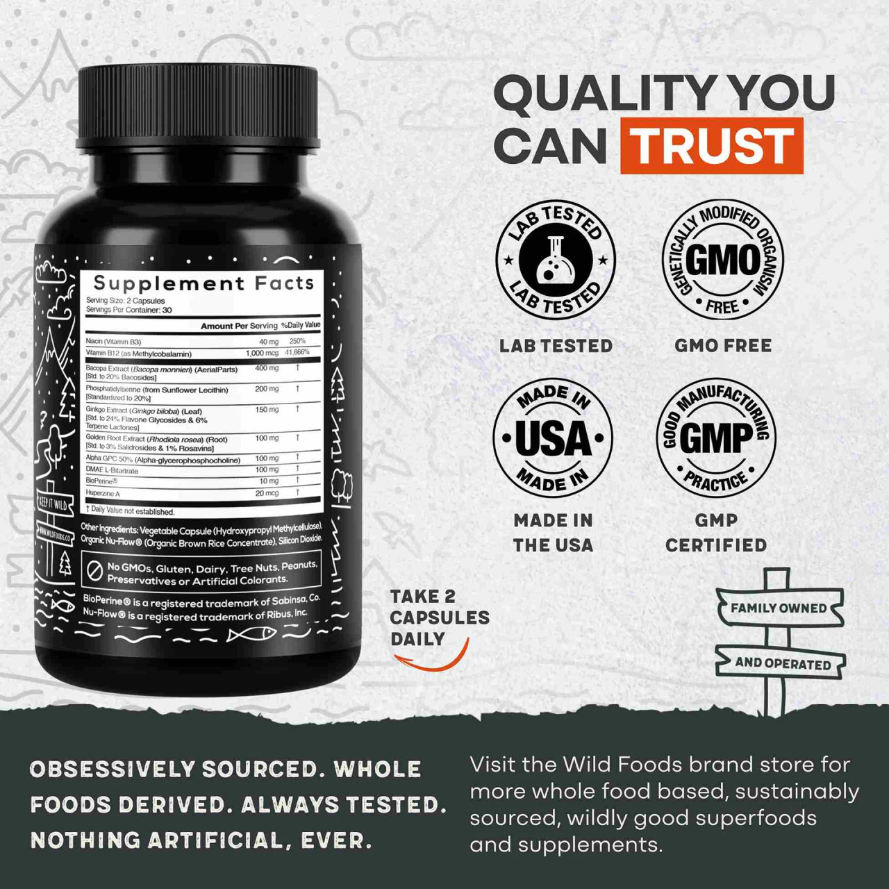 Wild Focus Nootropic Blend
