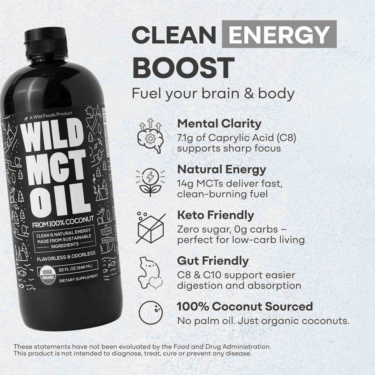 Wild Organic MCT Oil