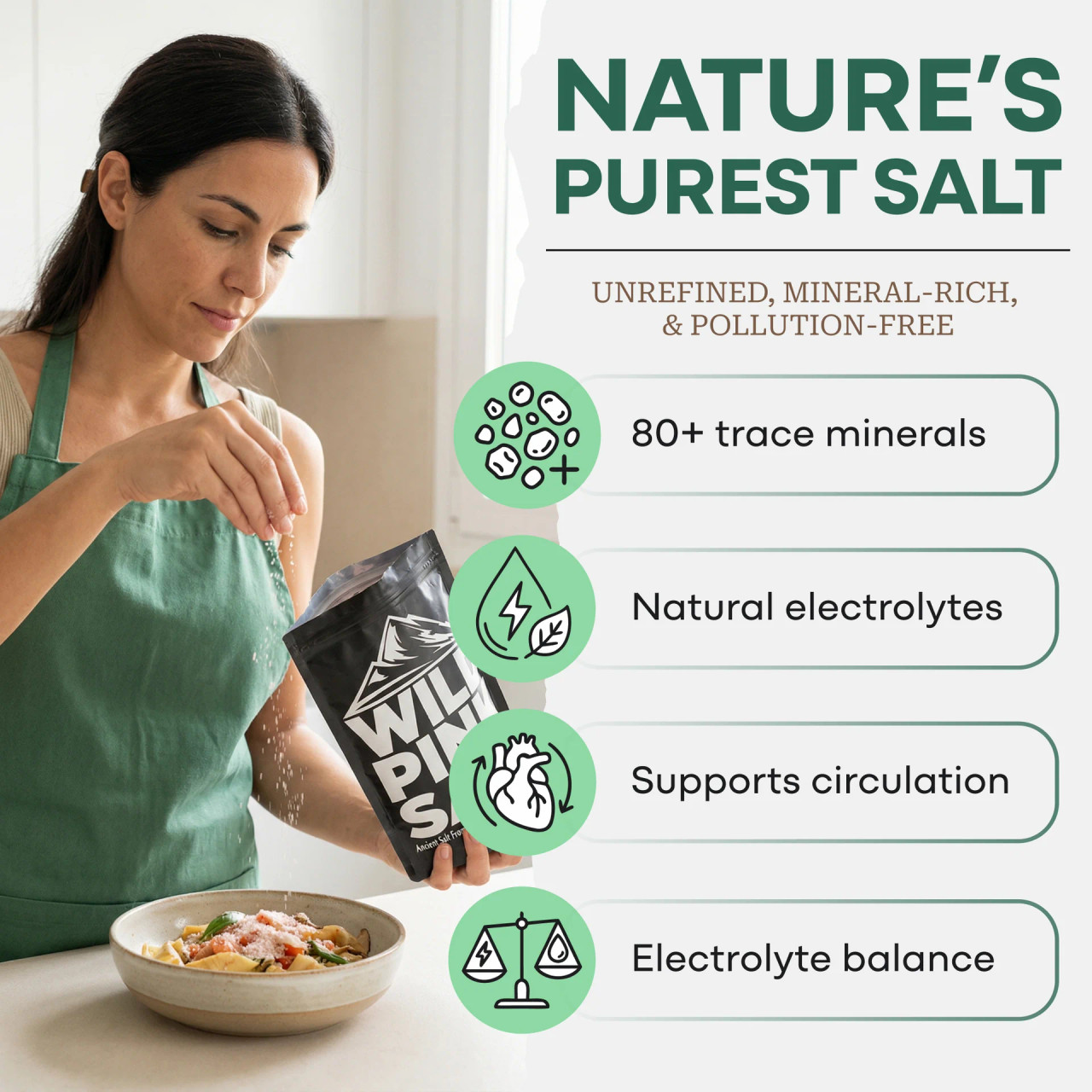 Wild Himalayan Pink Salt - Fine