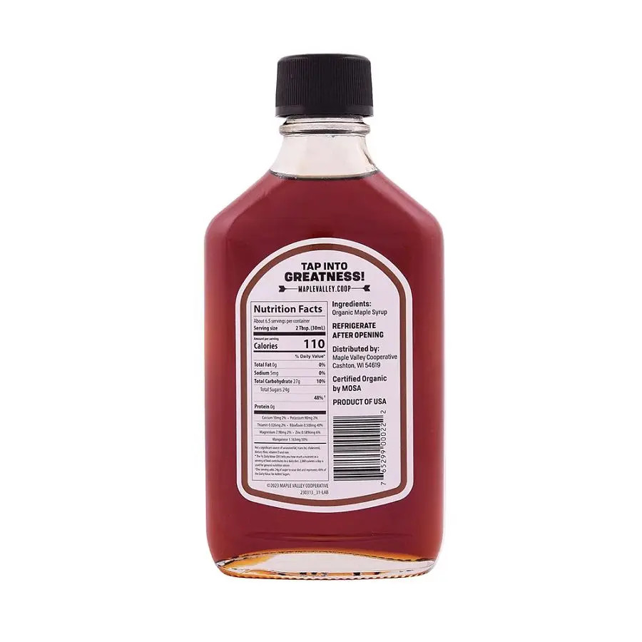 Maple Syrup Organic Whiskey Barrel Aged