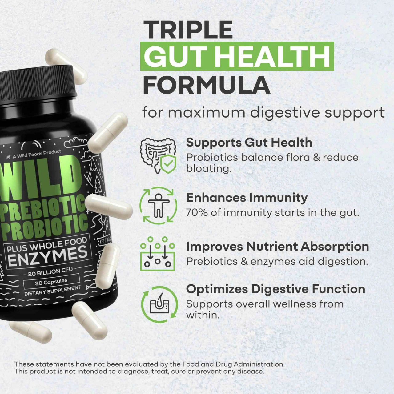 Wild Prebiotic & Probiotic