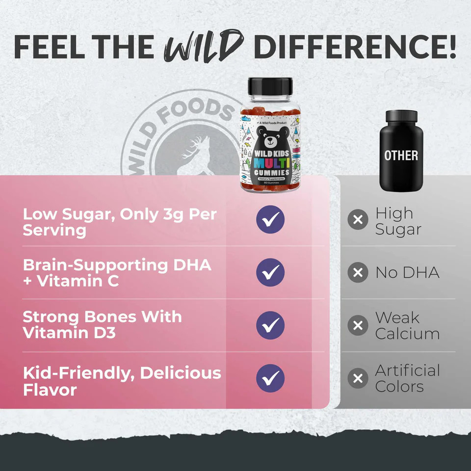 Wild Kids Multi Vitamin Gummies