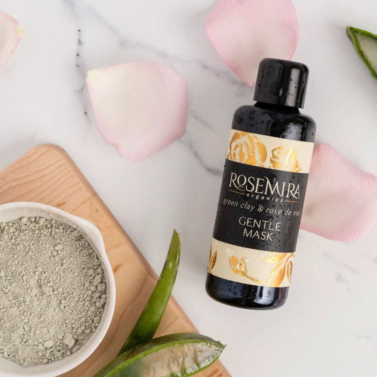 Green Clay and Rose de Mai Gentle Mask