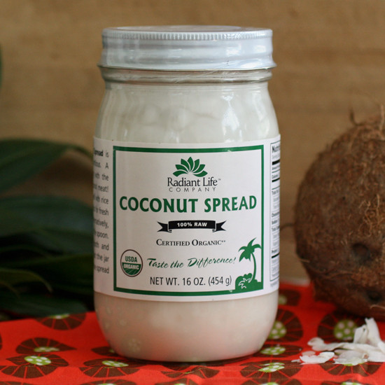 Organic Coconut Spread Coconut Manna Butter Radiant Life