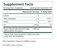 Organic Blue-Green Algae