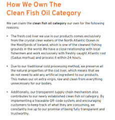 Clean Icelandic Cod Liver Oil with Organic Mandarin Extract