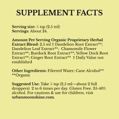 Organic Calm Tummy Bitters Organic Calm Tummy Bitters