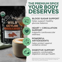 Organic Ceylon Cinnamon Powder