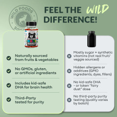 Wild Kids Multi Vitamin Gummies