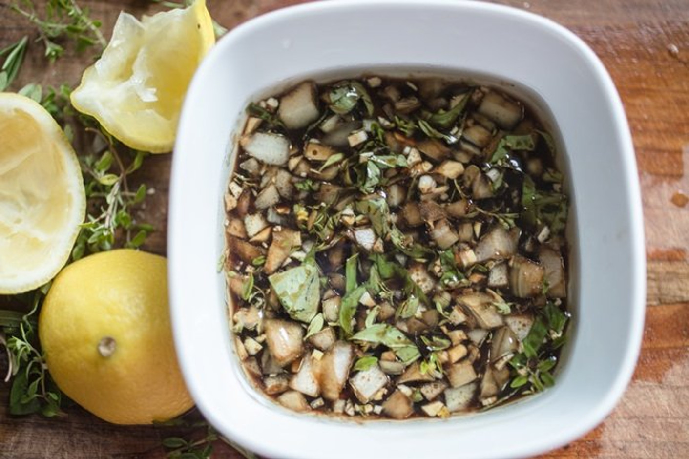 Go-To Herb and Lemon Marinade