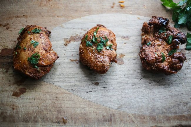 Spicy Chicken With Red Palm Oil