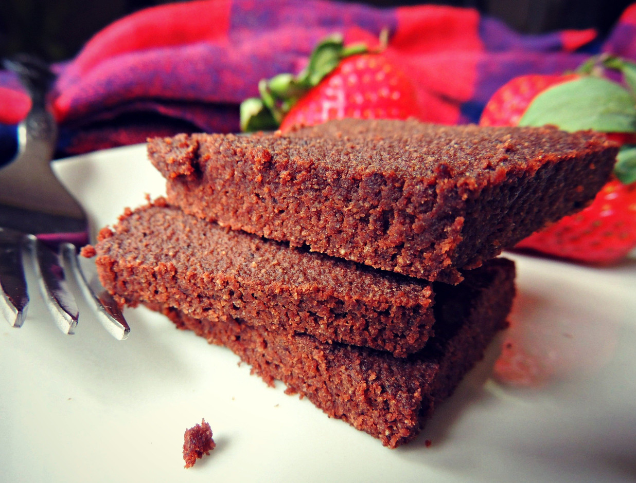 Cocoa Brownies with Organic Coconut Flour