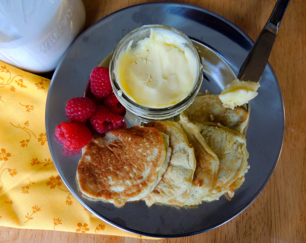 Organic Coconut Flour Pancakes with Bovine Gelatin