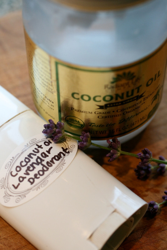 Make Your Own Organic Coconut Oil Deodorant