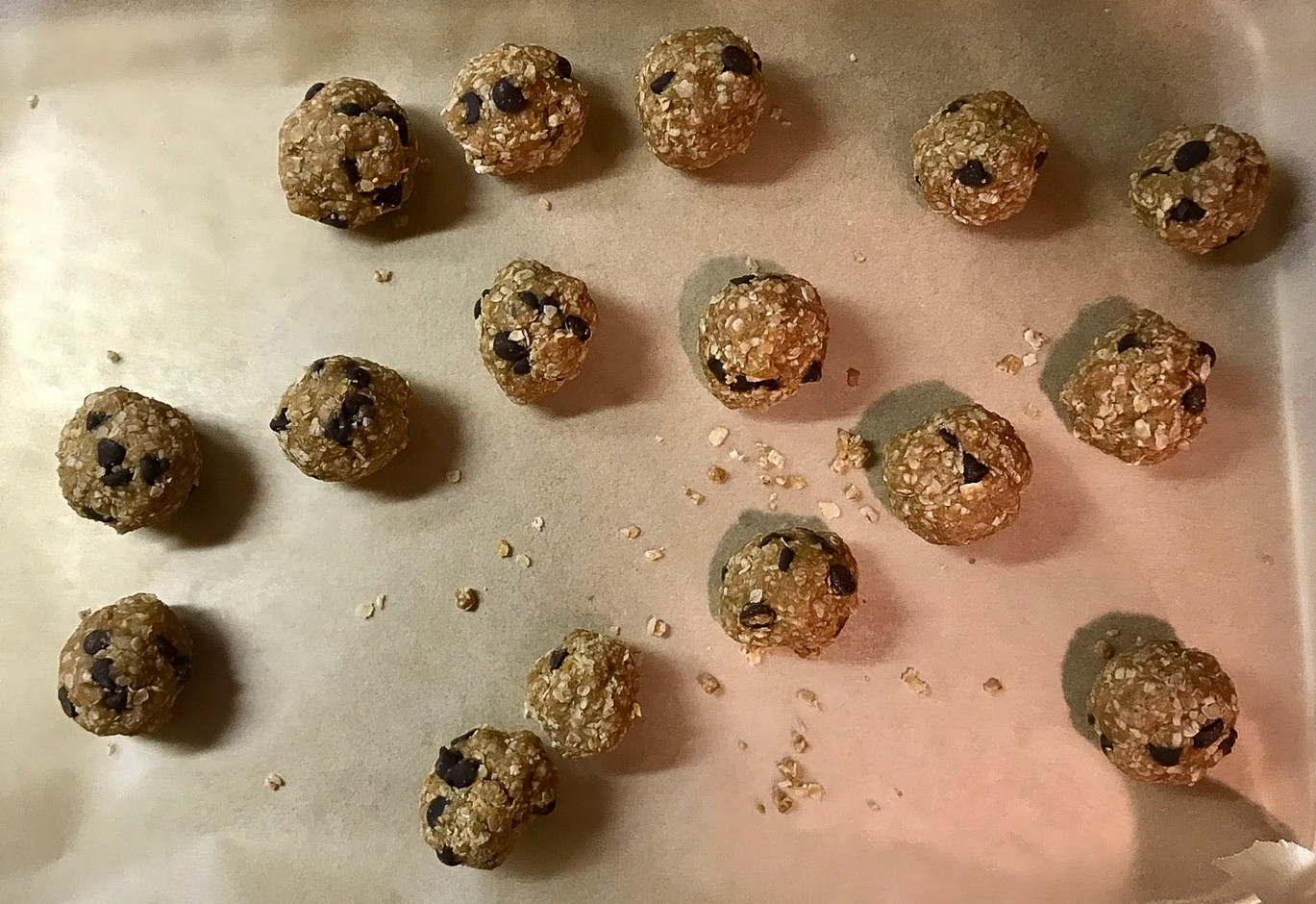 Organic Nut Butter Chocolate Chip Energy Balls