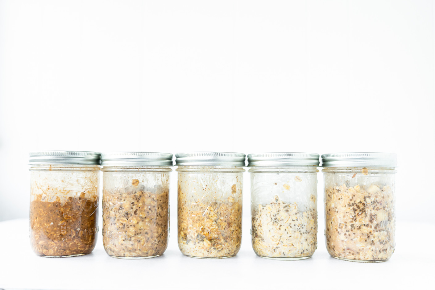Make-Ahead Oatmeal Jars | 5 Easy Overnight Oat Recipes