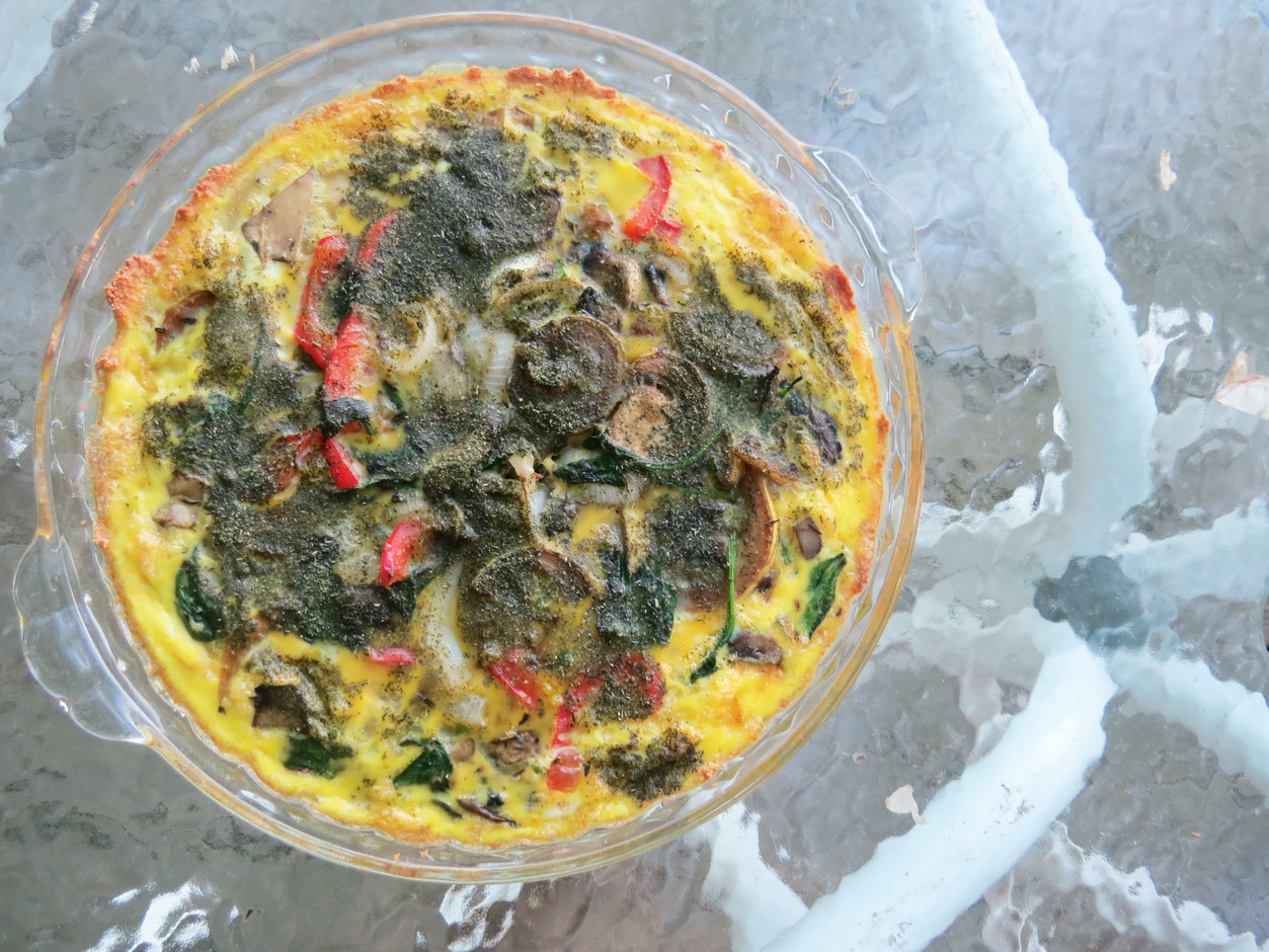 Gluten-free Veggie Packed Quiche