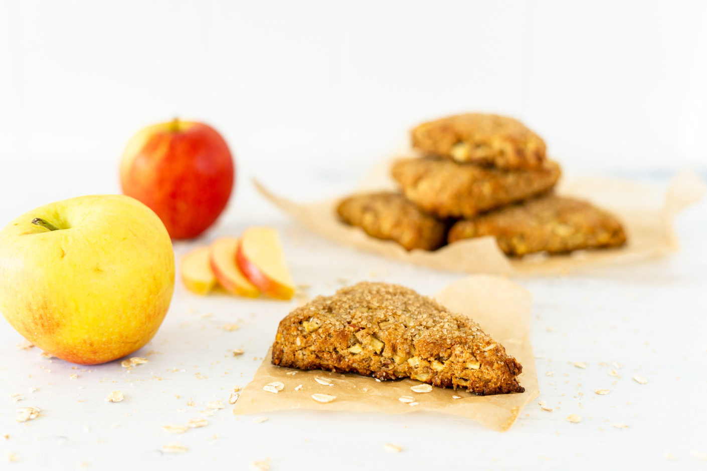 Gluten-Free Cardamom Cinnamon Apple Scones