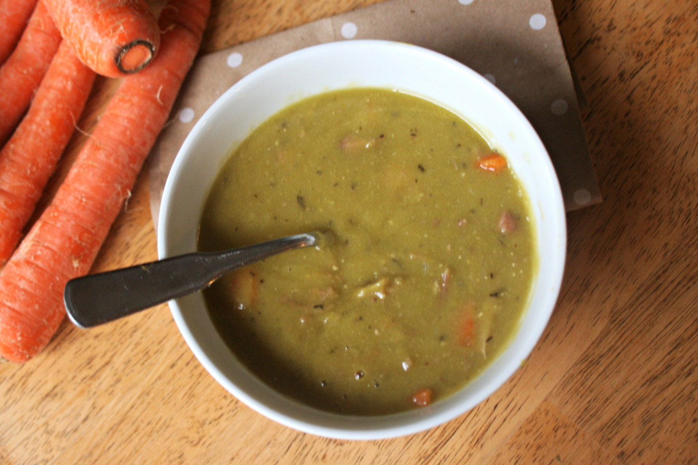 A Simple Split Pea Soup
