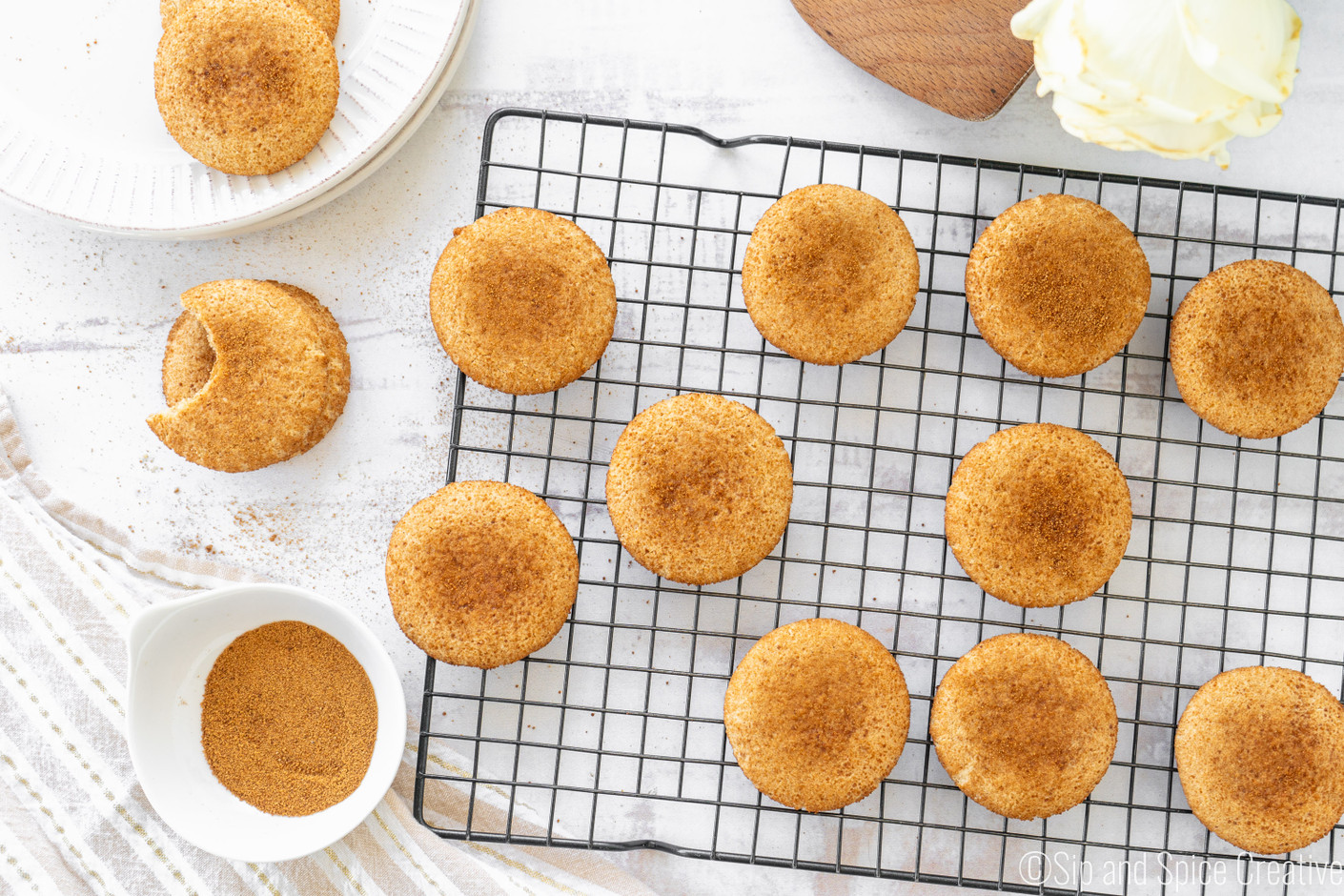 Gluten-Free Vegan Snickerdoodles