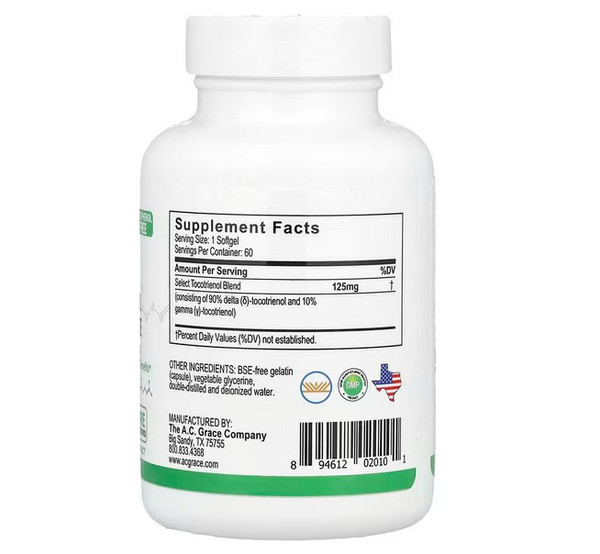 Unique Vitamin E Tocotrienols Unique Vitamin E Tocotrienols