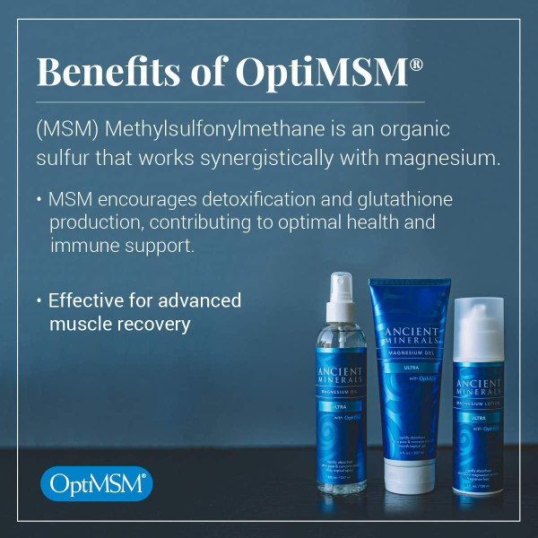 Magnesium Oil Ultra w/MSM Magnesium Oil Ultra w/MSM