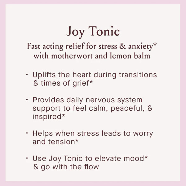 Organic Herbal Joy Tonic Organic Herbal Joy Tonic