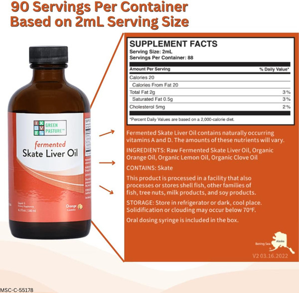 Fermented Skate Liver Oil Fermented Skate Liver Oil