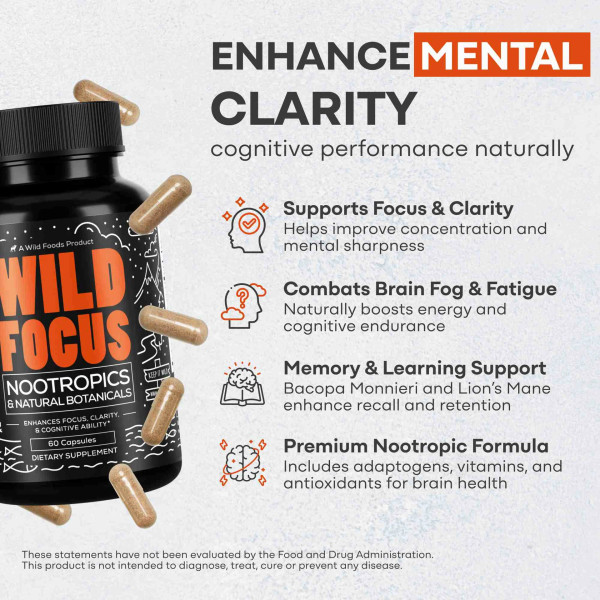 Wild Focus Nootropic Blend