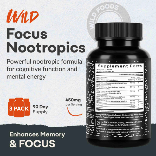 Wild Focus Nootropic Blend